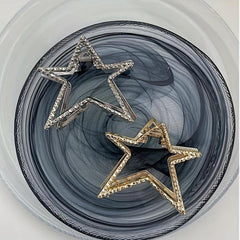 Y2K Star Hair Claw Nonslip Ponytail Holder Women Girls Hair Clip