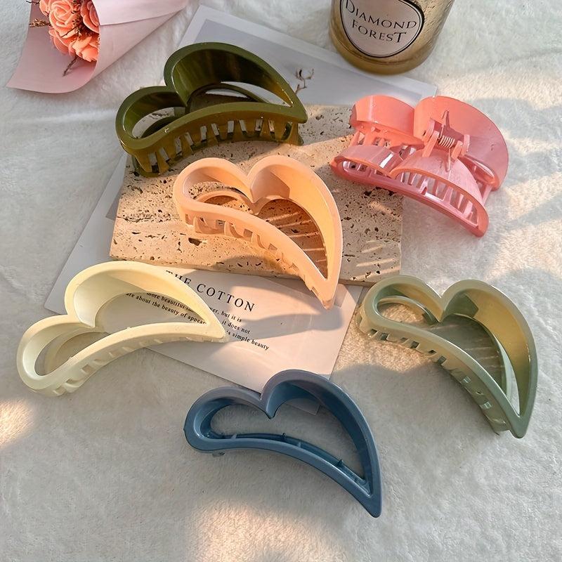 Acrylic Candy Hair Clips Non Slip Large Hair Barrettes
