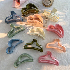 Acrylic Candy Hair Clips Non Slip Large Hair Barrettes