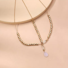 Boho Pendant Head Chain Rhinestone Headpieces
