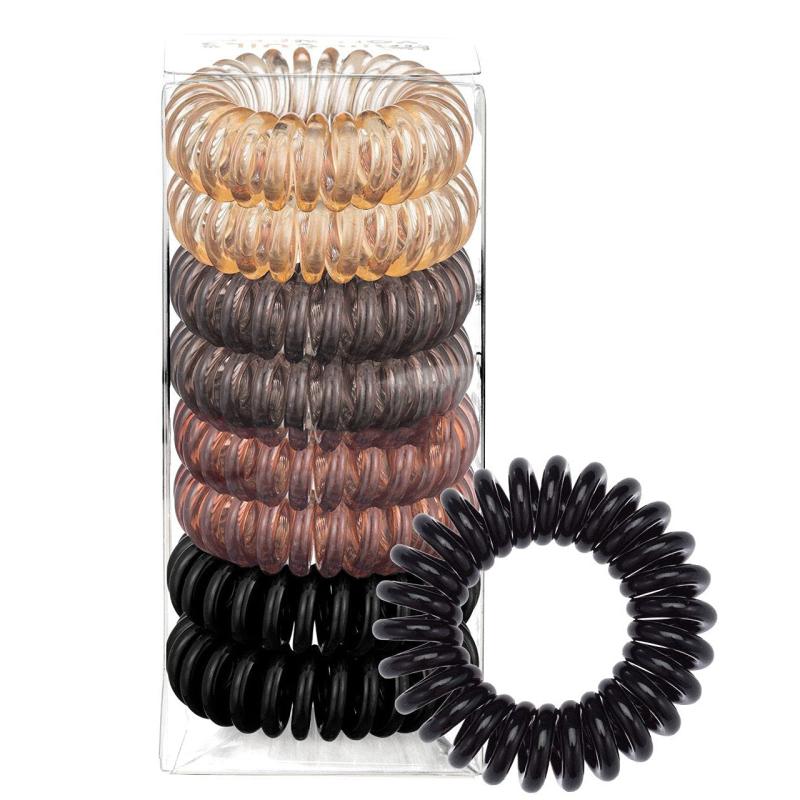 8Pcs Spiral Hair Tie Ponytail Hair Rope Hair Accessories for Girls Women