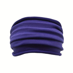 Bohemia Hair Ornaments Non Slip Elastic Wide Headband Stretchy Yoga Sports