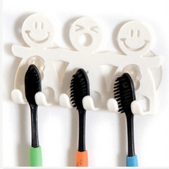 Smile Toothbrush Holder Suction Cup 5 Position