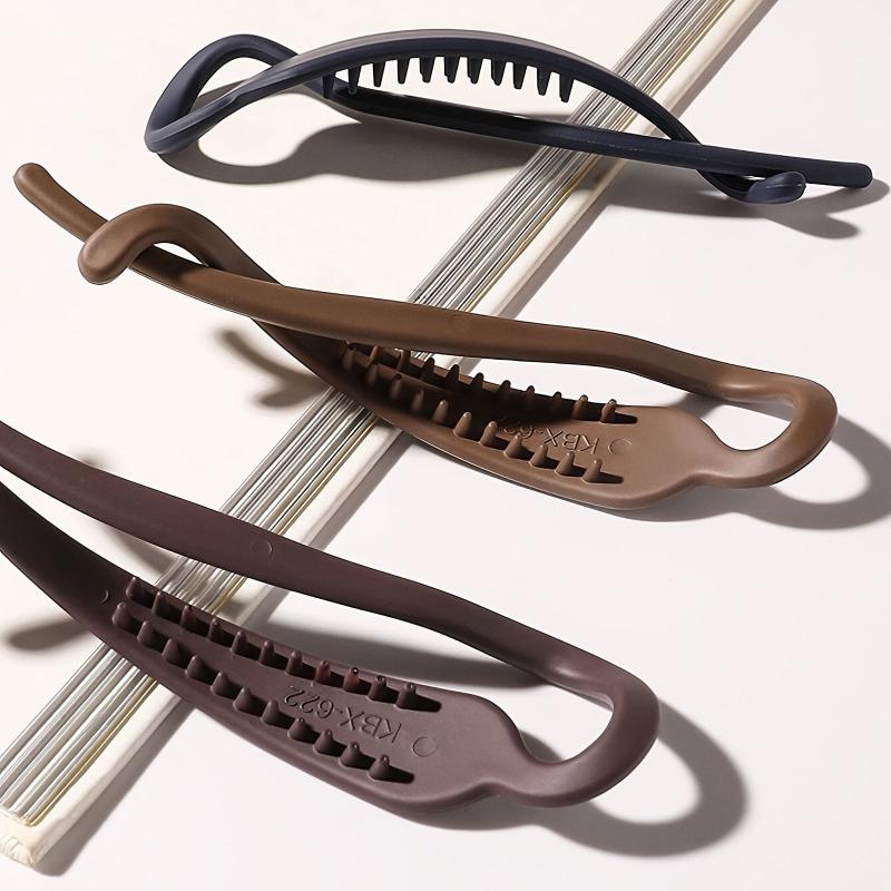 Matte Banana Clip Hair Accessory for Thick Hair