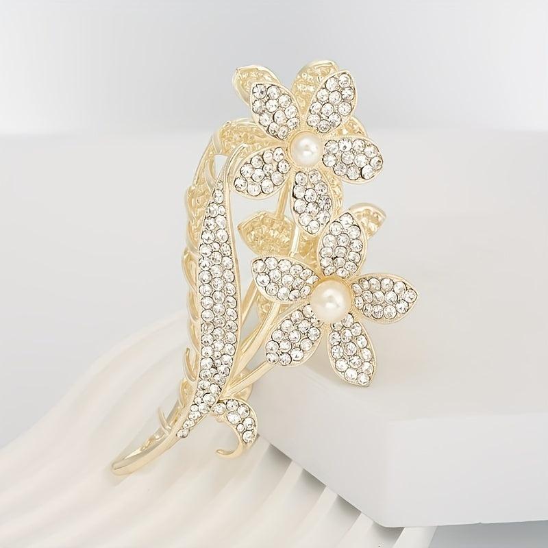 Faux Pearl Hair Clip Women's Hair Accessory