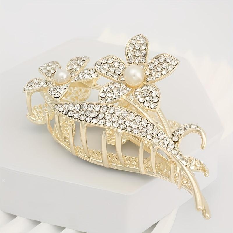 Faux Pearl Hair Clip Women's Hair Accessory