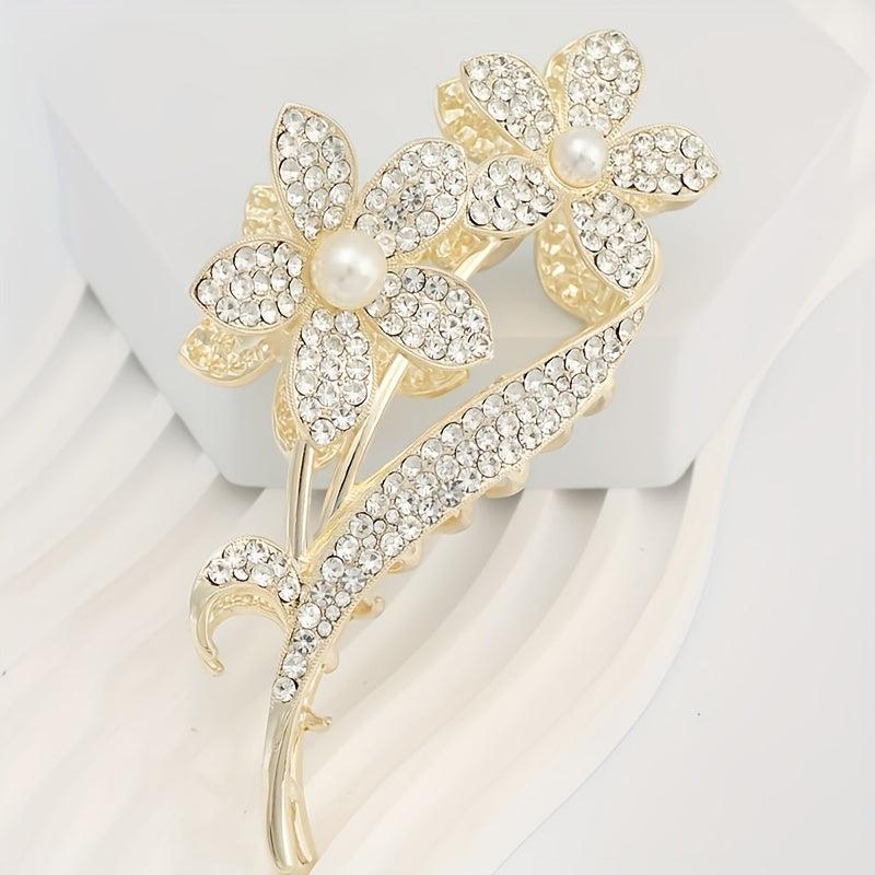 Faux Pearl Hair Clip Women's Hair Accessory