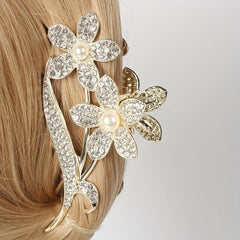 Faux Pearl Hair Clip Women's Hair Accessory