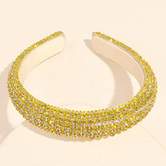 Baroque Banquet Party Hair Hoop Full Rhinestone Hair Accessories
