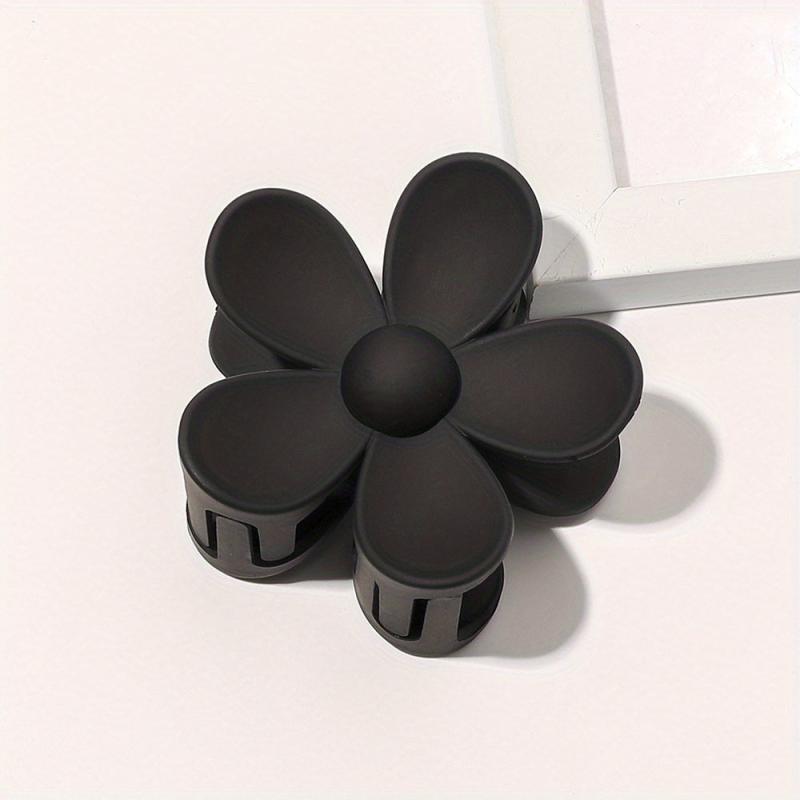 Large Flower Shaped Hair Claw Clip Ponytail Holder for Women Girls