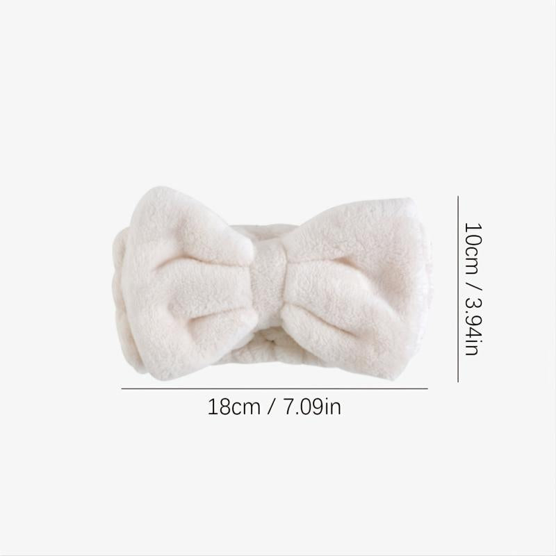 Microfiber Bowtie Headband for Girls and Women