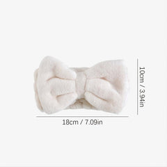 Microfiber Bowtie Headband for Girls and Women