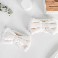 Microfiber Bowtie Headband for Girls and Women