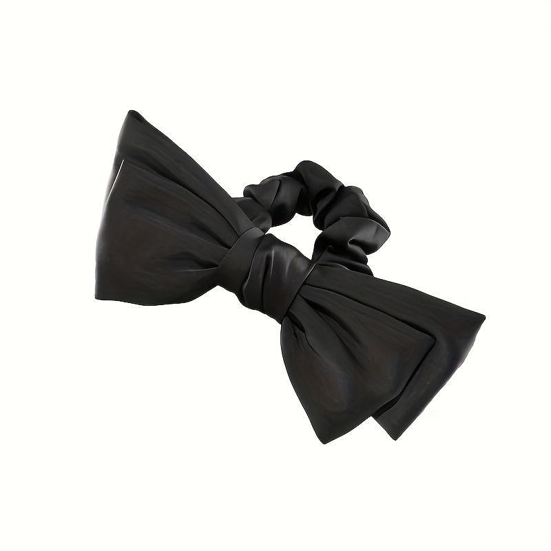 Double Bow Hair Scrunchies Sweet Ponytail Holder