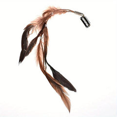 Boho Style Feather Tassel Hair Extension Hair Clip for Women