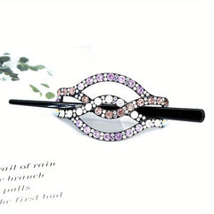 Crystal Hair Slider Hair Pin Head Jewelry Hair Accessories
