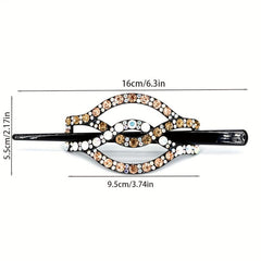 Crystal Hair Slider Hair Pin Head Jewelry Hair Accessories