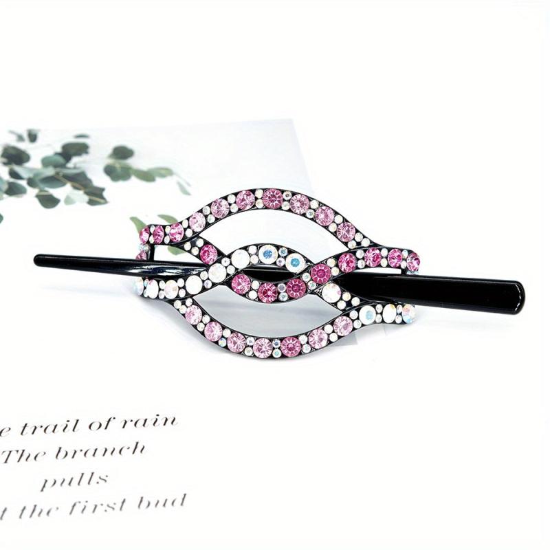 Crystal Hair Slider Hair Pin Head Jewelry Hair Accessories
