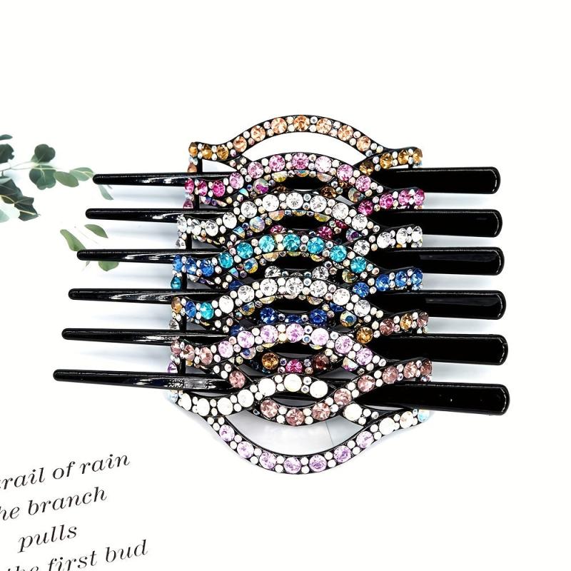 Crystal Hair Slider Hair Pin Head Jewelry Hair Accessories