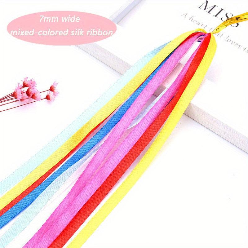 Y2K Rainbow String Hair Rope Gradient Hair Braiding Strings