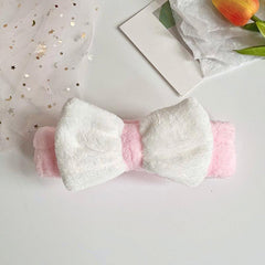 Coral Fleece Butterfly Headband Hairband Makeup Headband Female Hair Accessories