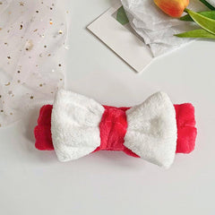 Coral Fleece Butterfly Headband Hairband Makeup Headband Female Hair Accessories