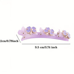Four Leaf Clover Flower Hair Clips for Girls