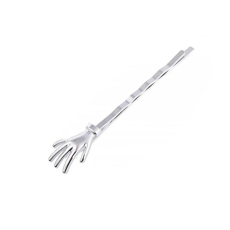Skeleton Hand Hairpin Small Size Straight Clip Halloween
