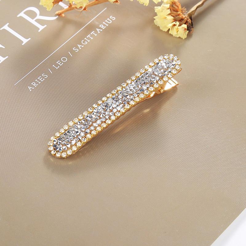 Crystal Rhinestone Hair Clip Women Metal Hair Accessories