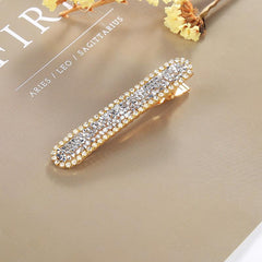 Crystal Rhinestone Hair Clip Women Metal Hair Accessories