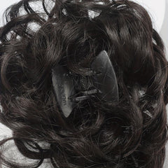 Curly Wigs Ponytail Hair Extension PVC Simulation Hair