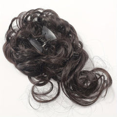 Curly Wigs Ponytail Hair Extension PVC Simulation Hair