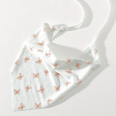 Butterfly Pattern Headband Triangle Bandana Bundle Hairband