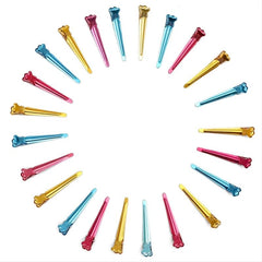 50pcs Hairpins Duckbill Thick For Hair Barber Clips Non Fixing Women Salon Slip