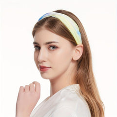 Boho Tie Dye Knotted Headband Bohemian Hair Accessory