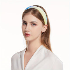 Boho Tie Dye Knotted Headband Bohemian Hair Accessory