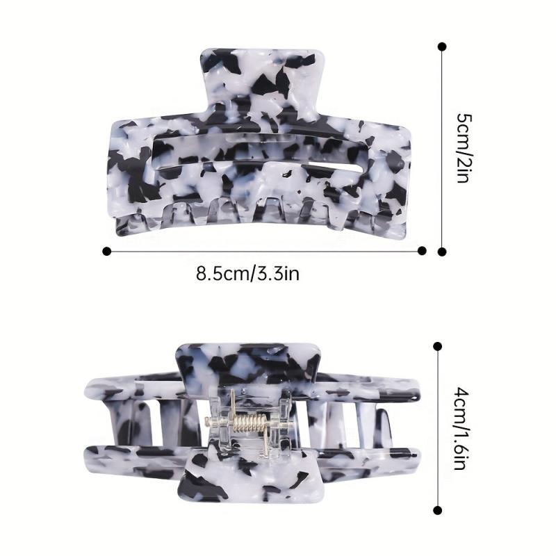 Acetate Acid Retro Hair Claw Shark Claw Ladies Hair Accessories