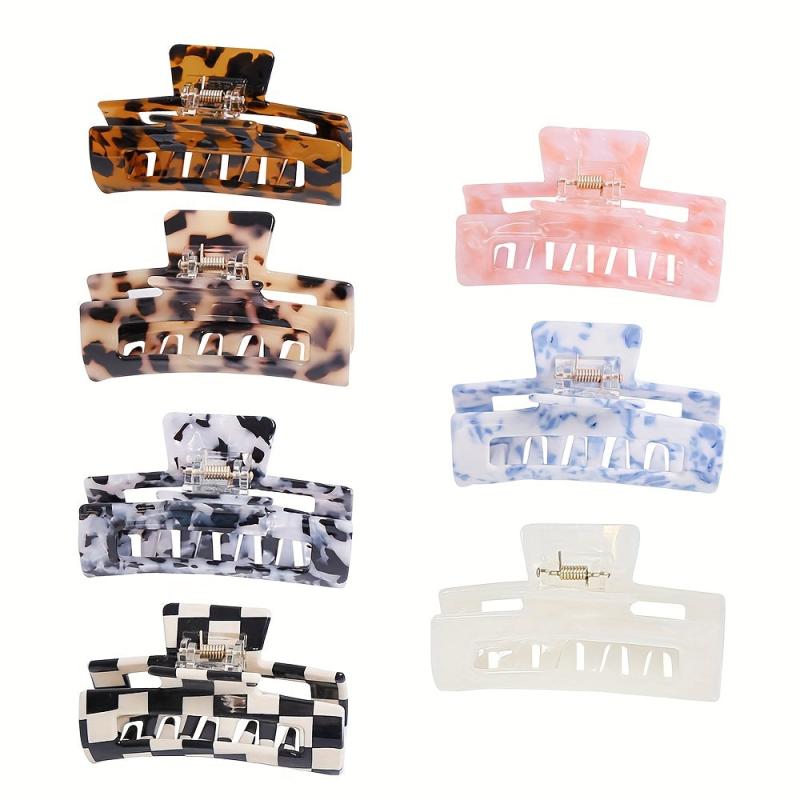 Acetate Acid Retro Hair Claw Shark Claw Ladies Hair Accessories