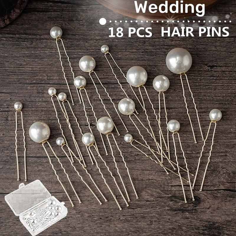 Pearl Wedding Hair Accessories Bridal Hair Pins