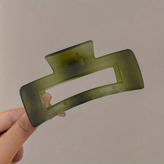 Matte Tortoise Large Claw Clips Strong Hold Hair Clips