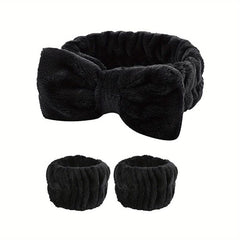 3Pcs Wrist Spa Washband Make Up Towel Band Wristband Scrunchies