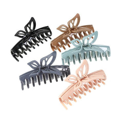 Butterfly Hair Claw Clips Strong Hold Grip Hair Jaw Clip for Thick Hair