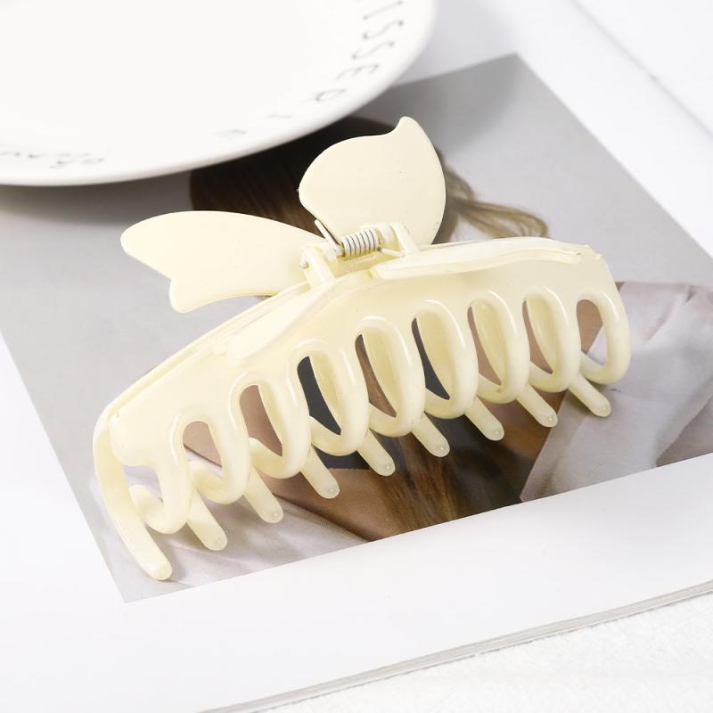 Butterfly Hair Claw Clips Strong Hold Grip Hair Jaw Clip for Thick Hair