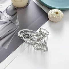 Y2K Silvery Butterfly Hair Claw Clip Headdress Accessories