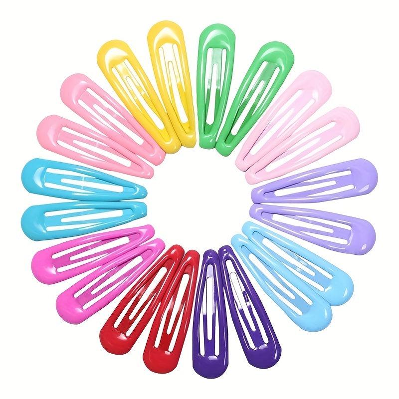 80pcs Sweet Metal Hair Clip for Women Girls