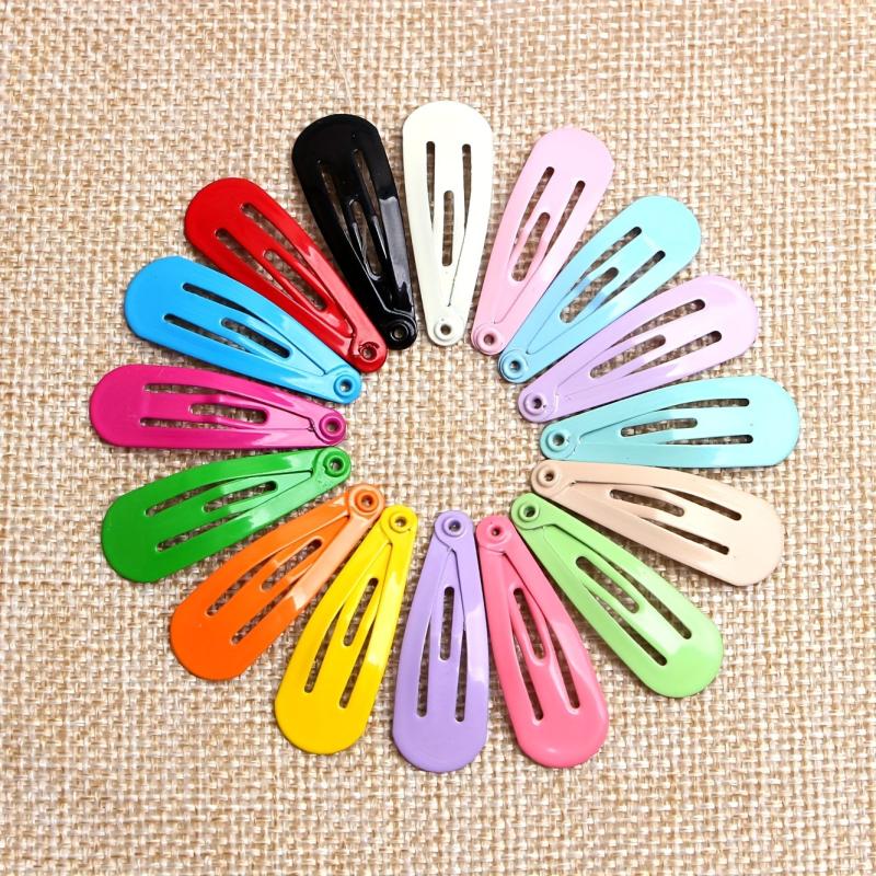 80pcs Sweet Metal Hair Clip for Women Girls