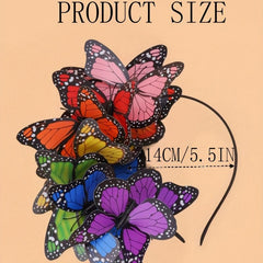 Butterfly Headband Halloween Wedding Photo Props