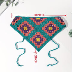 Women's Boho Style Triangle Scarf Hair Accessories