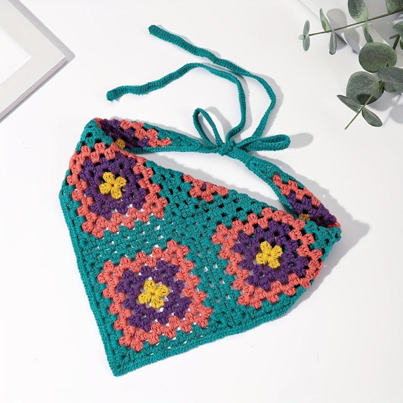Women's Boho Style Triangle Scarf Hair Accessories
