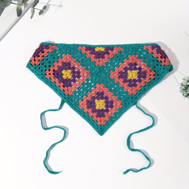 Women's Boho Style Triangle Scarf Hair Accessories